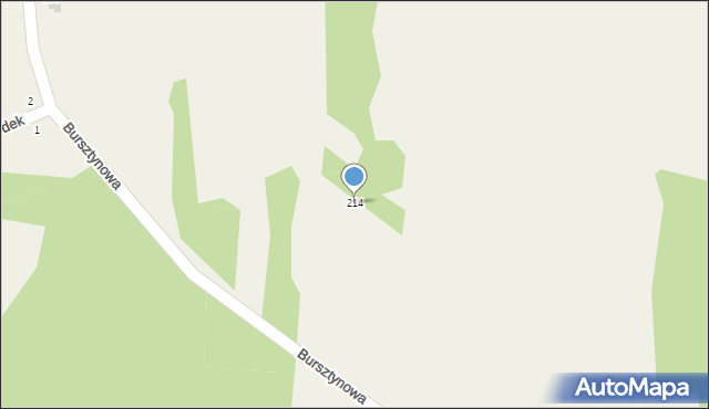Poręba Spytkowska, Bursztynowa, 214, mapa Poręba Spytkowska