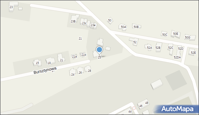 Rembelszczyzna, Bursztynowa, 23, mapa Rembelszczyzna