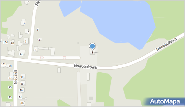 Ruda Śląska, Bukowa, 32, mapa Rudy Śląskiej