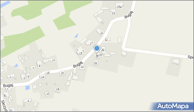 Rzerzęczyce, Bugaj, 28, mapa Rzerzęczyce