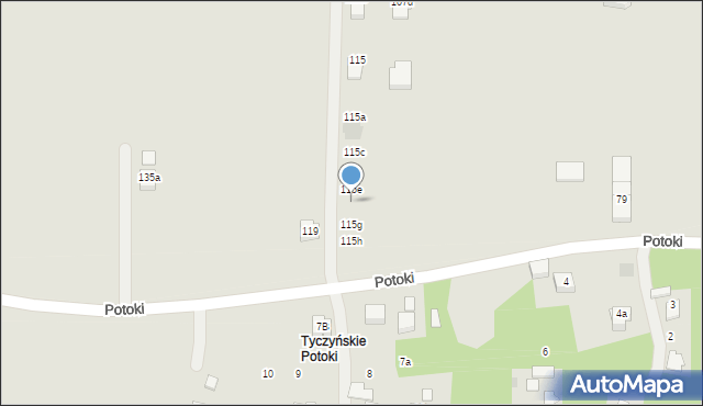 Rzeszów, Budziwojska, 115f, mapa Rzeszów