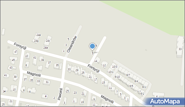 Rzeszów, Bugenwilli, 3, mapa Rzeszów