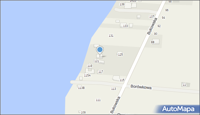 Sapowice, Bukowska, 123, mapa Sapowice