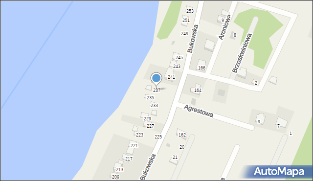 Sapowice, Bukowska, 237, mapa Sapowice
