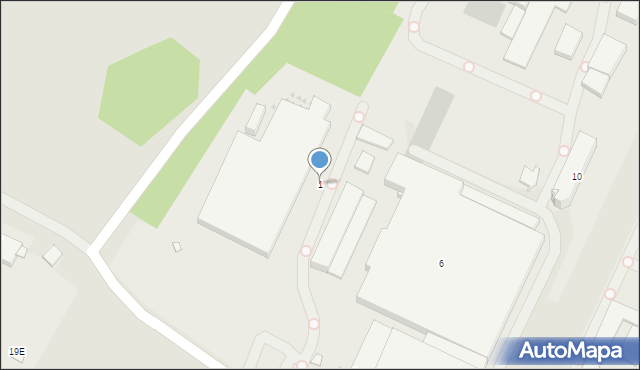 Siemianowice Śląskie, Budowlana, 1, mapa Siemianowice Śląskie