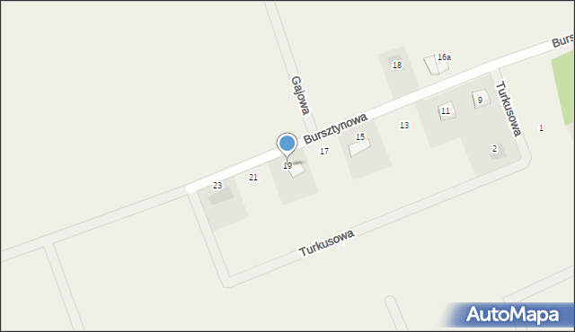 Skowarcz, Bursztynowa, 19, mapa Skowarcz