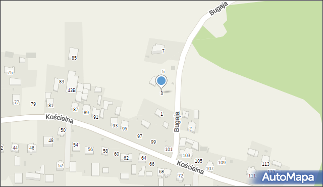 Smardzowice, Bugaja Piotra, ks., 3, mapa Smardzowice