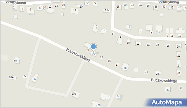 Solec Kujawski, Buczkowskiego Jerzego, 11, mapa Solec Kujawski