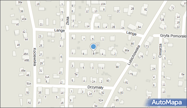 Starogard Gdański, Bursztynowa, 6, mapa Starogard Gdański