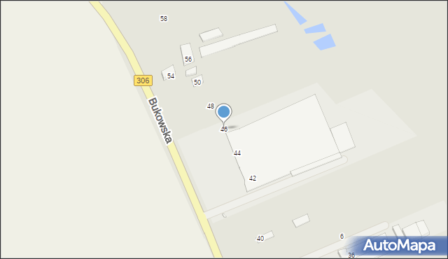 Stęszew, Bukowska, 46, mapa Stęszew