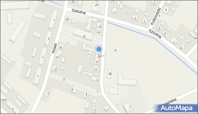 Strykowo, Bukowska, 15, mapa Strykowo