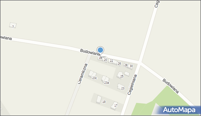 Świętoszowice, Budowlana, 18, mapa Świętoszowice