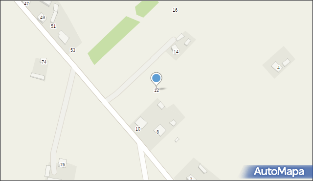 Wola Popowa, Budzyńska, 12, mapa Wola Popowa
