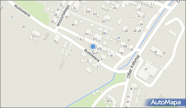 Zabrze, Budowlana, 6, mapa Zabrza