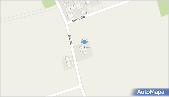 Zimna Wódka, Buczki, 2, mapa Zimna Wódka