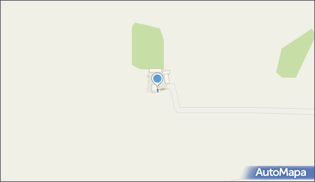 Bychawka Druga, Bychawka Druga, 8, mapa Bychawka Druga