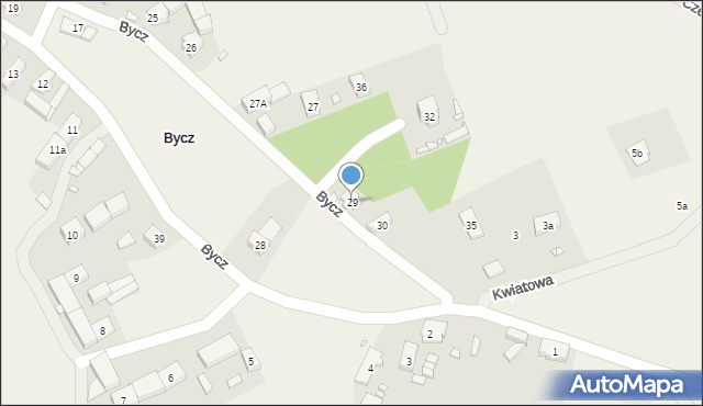 Bycz, Bycz, 29, mapa Bycz