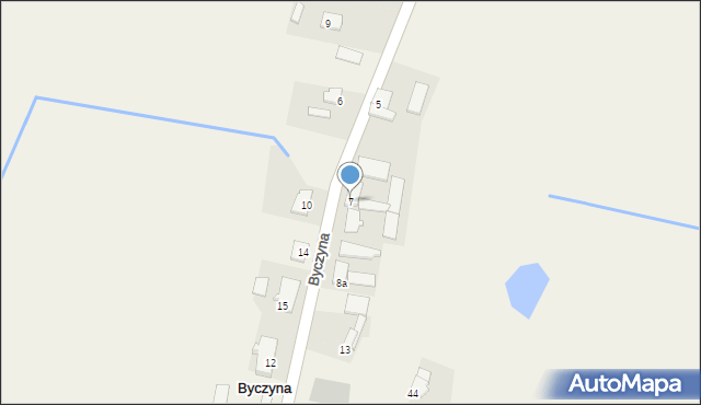 Byczyna, Byczyna, 7, mapa Byczyna