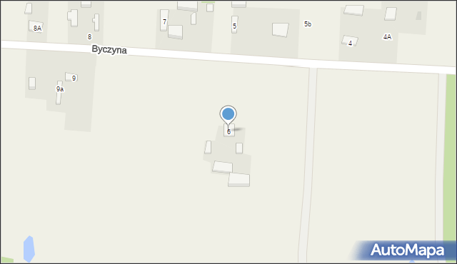 Byczyna, Byczyna, 6, mapa Byczyna