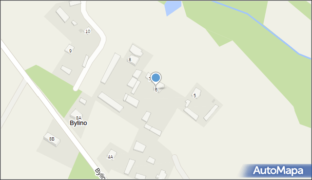 Bylino, Bylino, 6, mapa Bylino