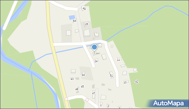 Bystre, Bystre, 53, mapa Bystre