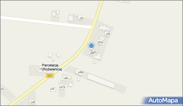 Bystrowice, Bystrowice, 149, mapa Bystrowice