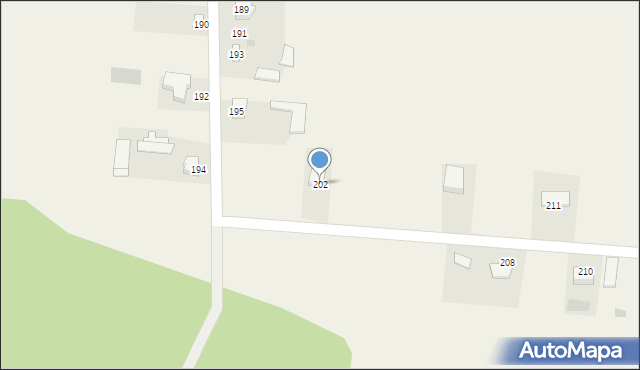 Bystrzyca, Bystrzyca, 202, mapa Bystrzyca