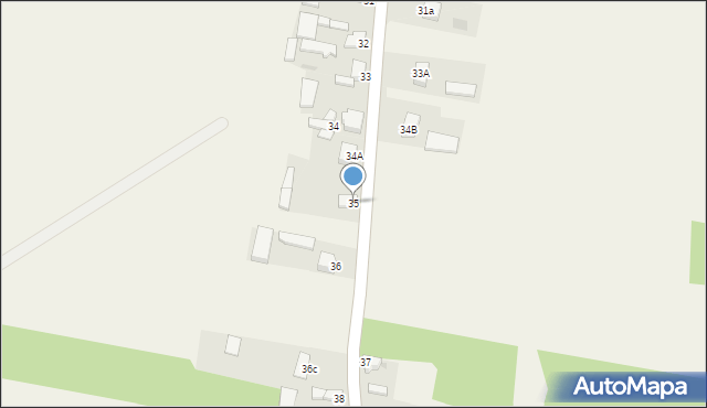 Byszewice, Byszewice, 35, mapa Byszewice