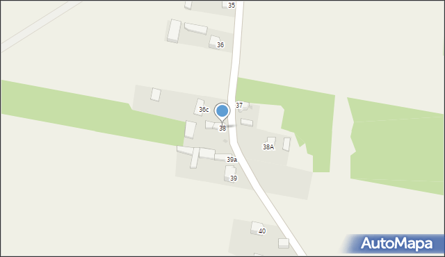 Byszewice, Byszewice, 38, mapa Byszewice