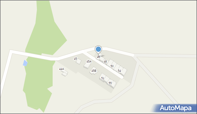 Byszewy, Byszewy, 46, mapa Byszewy
