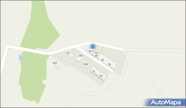 Byszewy, Byszewy, 47, mapa Byszewy