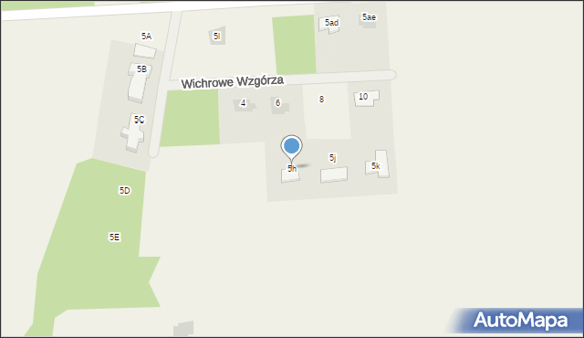 Byszewy, Byszewy, 5h, mapa Byszewy