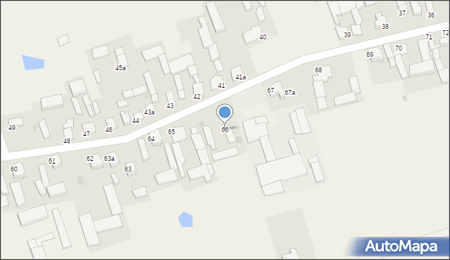 Byszwałd, Byszwałd, 66, mapa Byszwałd