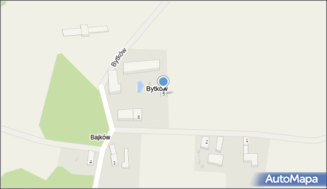 Bytków, Bytków, 5, mapa Bytków
