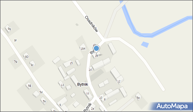 Bytnik, Bytnik, 16, mapa Bytnik