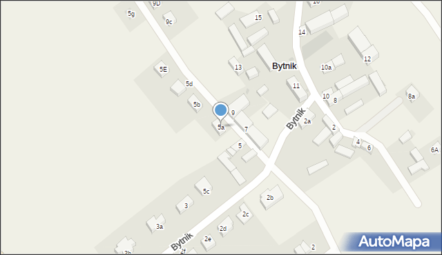 Bytnik, Bytnik, 5a, mapa Bytnik