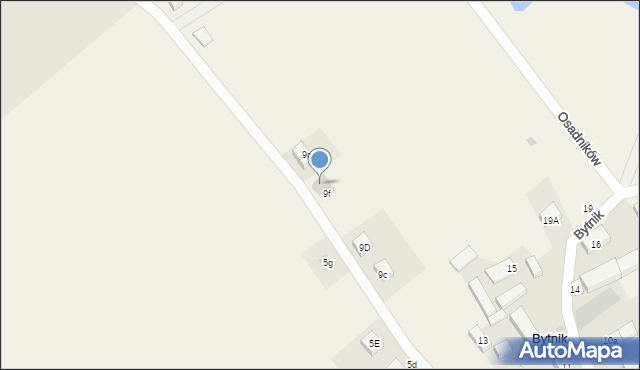 Bytnik, Bytnik, 9fa, mapa Bytnik