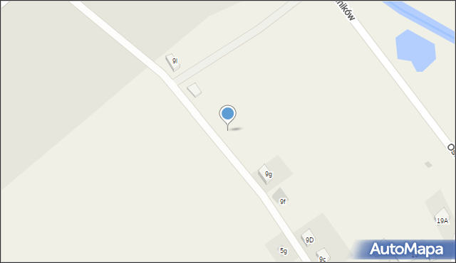 Bytnik, Bytnik, 9j, mapa Bytnik