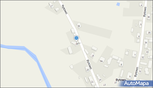 Bytowo, Bytowo, 19, mapa Bytowo
