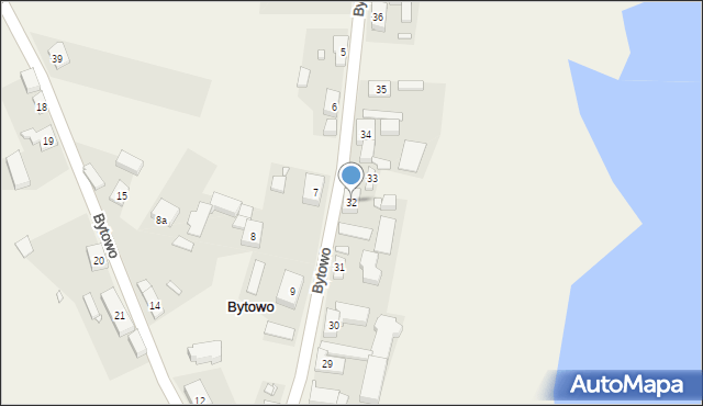 Bytowo, Bytowo, 32, mapa Bytowo