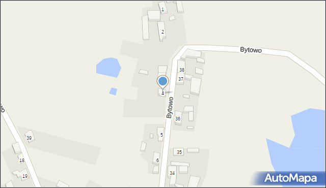 Bytowo, Bytowo, 4, mapa Bytowo