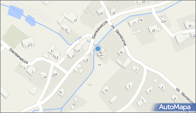 Dziećmorowice, Bystrzycka, 78A, mapa Dziećmorowice