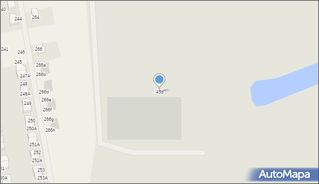 Gdańsk, Bysewska, 43d, mapa Gdańska