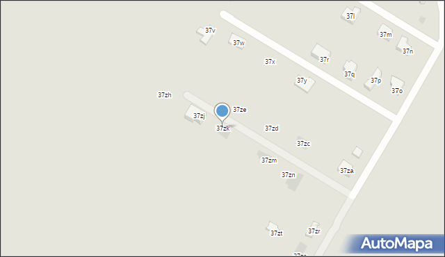 Łódź, Byszewska, 37zk, mapa Łodzi
