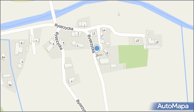Ołdrzychowice Kłodzkie, Bystrzycka, 19, mapa Ołdrzychowice Kłodzkie