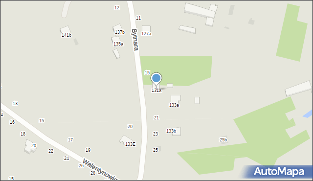Radomsko, Bytnara-Rudego Jana, 131a, mapa Radomsko