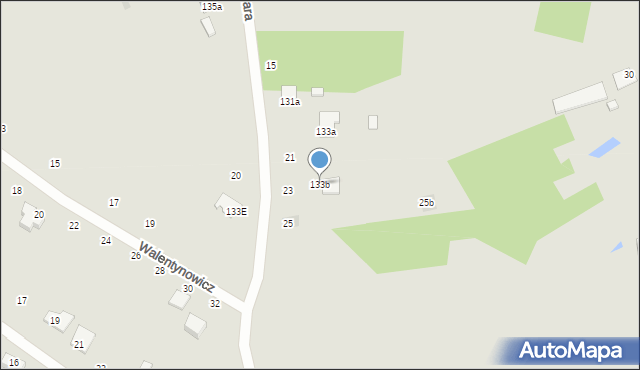 Radomsko, Bytnara-Rudego Jana, 133b, mapa Radomsko