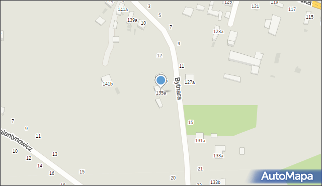 Radomsko, Bytnara-Rudego Jana, 135a, mapa Radomsko