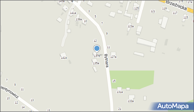 Radomsko, Bytnara-Rudego Jana, 137b, mapa Radomsko