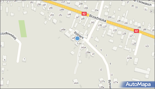 Radomsko, Bytnara-Rudego Jana, 143a, mapa Radomsko